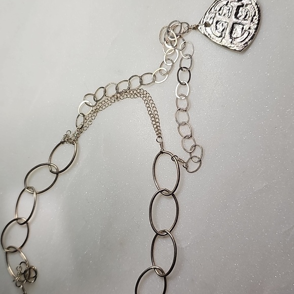 925 Sterling Silver Jewelry - Sterling Silver 925 Multi Chain Necklace